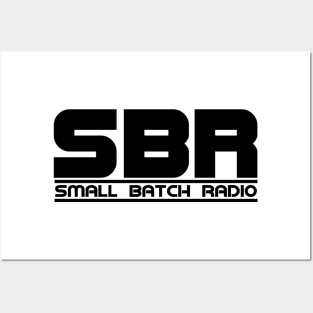 Small batch radio white Posters and Art